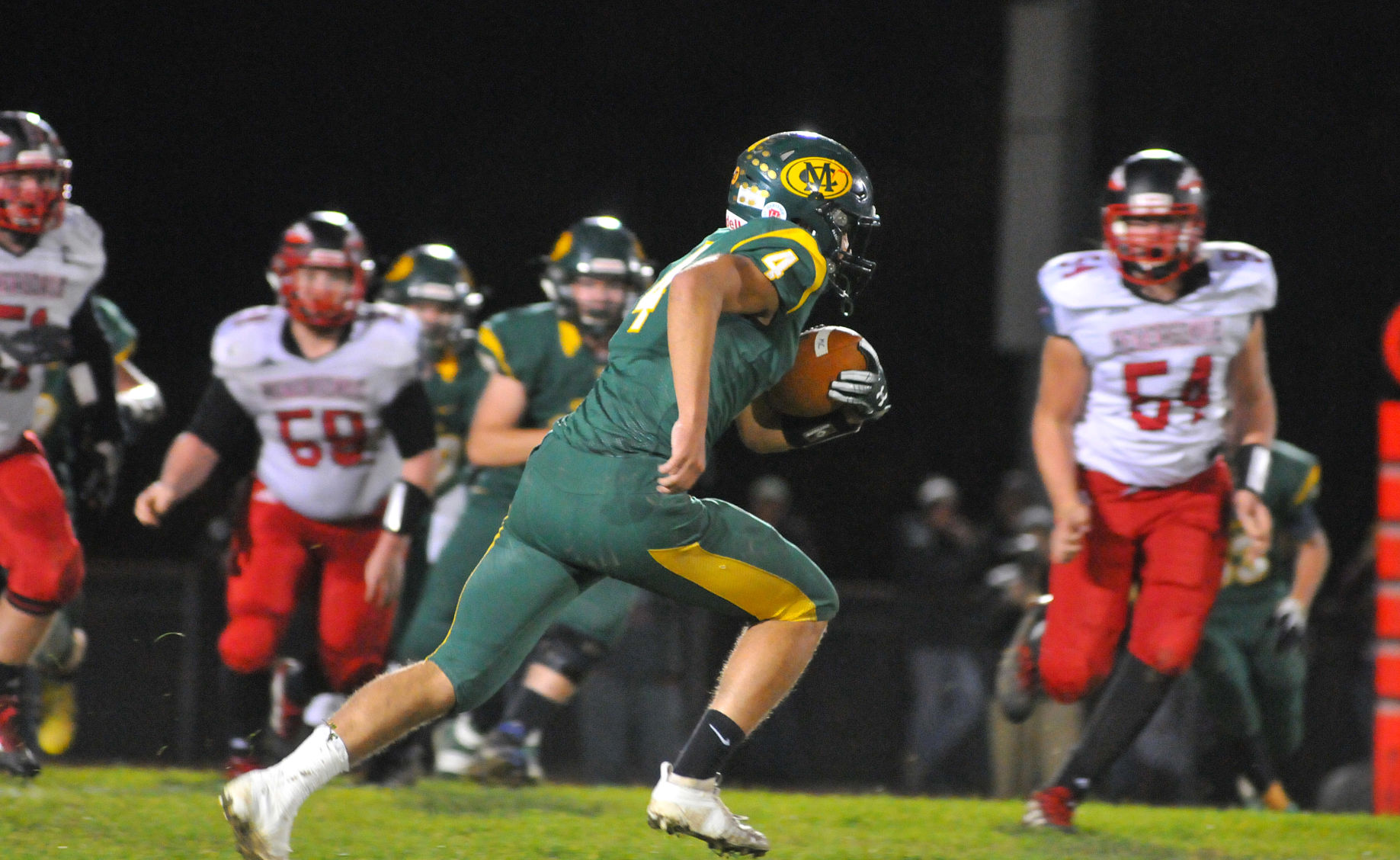 Meyersdale 24, Marion Center 14 102